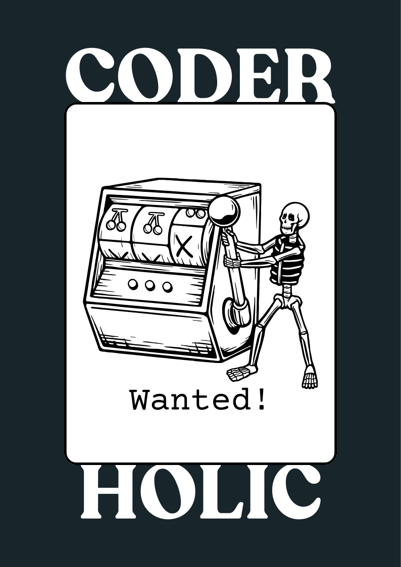 Ilustrasi seseorang sedang coding